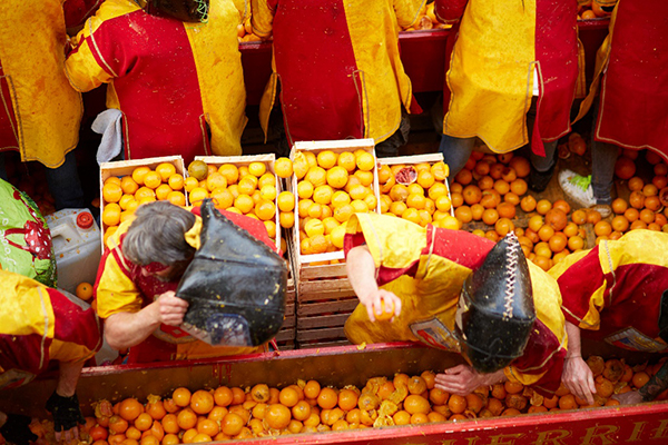 オレンジ祭り（イタリア）