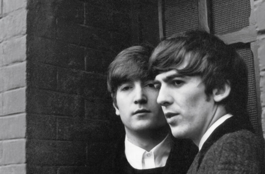 John and George, Paris. 1964 © 1964 Paul McCartney